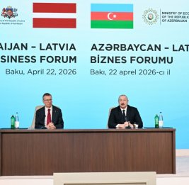 В Баку состоялся азербайджано-латвийский бизнес-форум