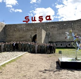 
Турецкие гости посетили освобожденные от оккупации территории