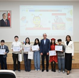 Награждены победители совместного конкурса рисунков Детского портала знаний АЗЕРТАДЖ и узбекской газеты &laquo;Тонг юлдузи&raquo;