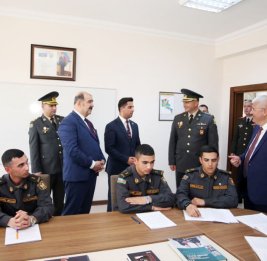 Делегацию Национального университета обороны Турции проинформировали о деятельности Отдельной общевойсковой армии