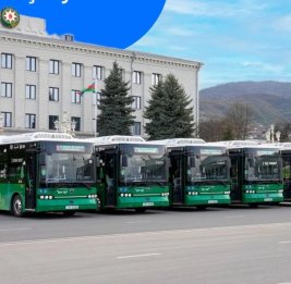 В Ханкенди запускают автобусы