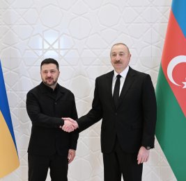 В Габале состоялась встреча Президента Ильхама Алиева с Президентом Украины в формате &laquo;один на один&raquo; и в расширенном составе