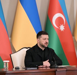 Володимир Зеленский поблагодарил Президента Ильхама Алиева за помощь его стране