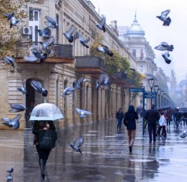 На Азербайджан надвигаются ливни