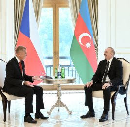 В Габале состоялась встреча Президента Азербайджана Ильхама Алиева с Премьер-министром Чехии в формате &laquo;один на один&raquo;
