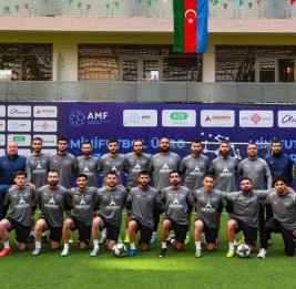 
Сборная Азербайджана по мини-футболу отправилась в Монтенегро