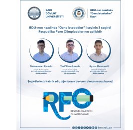 
Три лицеиста БГУ стали победителями республиканских олимпиад