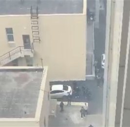 В Баку потушен пожар на территории Архитектурно-строительного университета