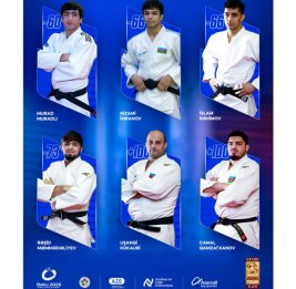 
На турнире &laquo;Большого шлема&raquo; Азербайджан представят 6 дзюдоистов