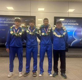 Трио Пашаев-Мамедзаде-Ильясов вернулось на родину не с пустыми руками