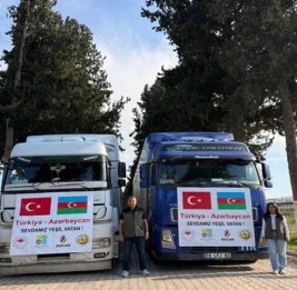 
Из турецкой Шанлыурфы в Азербайджан отправлены тысячи саженцев