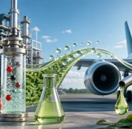 
Китайские ученые разработали технологию получения авиационного керосина из углекислого газа