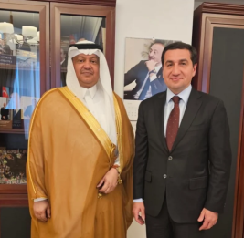 Хикмет Гаджиев обсудил с послом Саудовской Аравии в Баку ряд вопросов