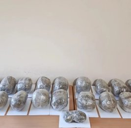 
В Азербайджане пресечена попытка ввоза свыше 55 кг марихуаны из Ирана