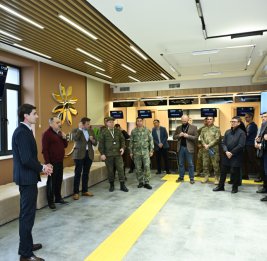 Представители дипкорпуса посетили в Шуше Центр госуслуг