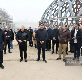 Представители дипкорпуса посетили мечеть в Шуше