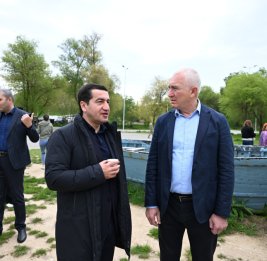 Представители дипломатического корпуса в Лачине