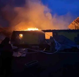 В России при пожаре погибла семья из семи человек
