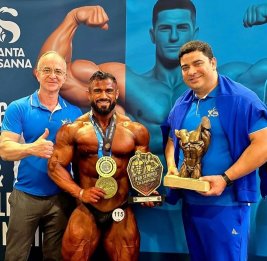 
Самир Мамедли стал абсолютным победителем чемпионата Европы по бодибилдингу