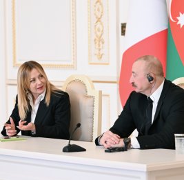 Джорджа Мелони: Уверена, что дружественные связи между Италией и Азербайджаном будут развиваться и впредь