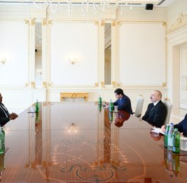 Президент Ильхам Алиев принял генерального секретаря Межпарламентского союза