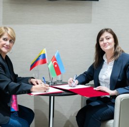 
Между Федерацией гимнастики Азербайджана и Федерацией гимнастики Венесуэлы подписан меморандум
