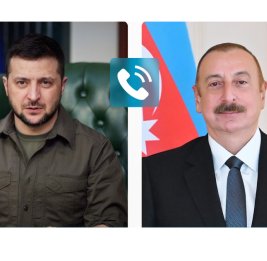 Состоялся телефонный разговор между Президентом Ильхамом Алиевым и Президентом Украины Володимиром Зеленским
