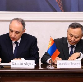 Генпрокуратуры Азербайджана и Монголии подписали меморандум о взаимопонимании