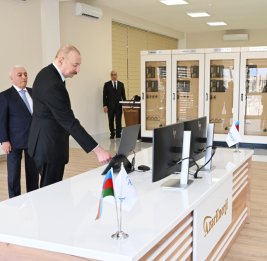 В селе Солтанлы Джебраильского района состоялось открытие подстанции &laquo;Шафаг&raquo;