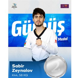 Азербайджанский паратаэквондист завоевал &laquo;серебро&raquo; чемпионата Европы