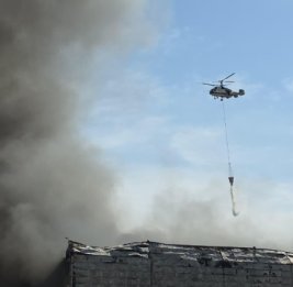 Крупный пожар в Баку локализован