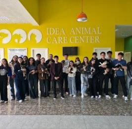
Студенты БГУ в Центре по уходу за животными IDEA
