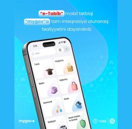 
TƏBİB переводит услуги приложения e-Tabib на платформу mygov