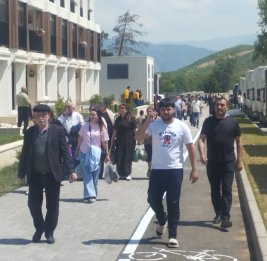 
Очередная группа переселенцев прибыла в город Зангилан
