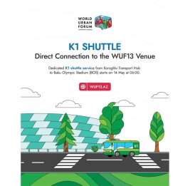 Маршрут &laquo;Кероглу&raquo; - Бакинский Олимпийский стадион в рамках WUF13 запущен с сегодняшнего дня


