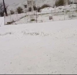 Аномальная погода: в Ордубаде выпал снег