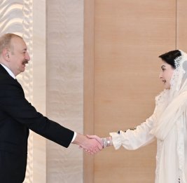 Президент Ильхам Алиев принял главного министра пакистанской провинции Пенджаб
