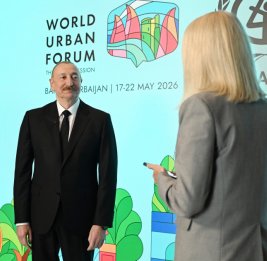 
Президент Ильхам Алиев: К настоящему моменту мы выработали уникальный опыт строительства городов и сел с нуля