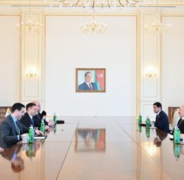 
Президент Ильхам Алиев принял заместителя премьер-министра Словакии
