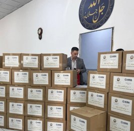 
Азербайджан доставил продуктовые наборы 150 семьям в Киркуке