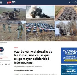 Минная проблема Азербайджана &ndash; в центре внимания колумбийских СМИ