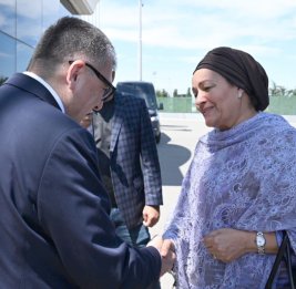 
Заместитель генерального секретаря ООН прибыла с визитом в Азербайджан