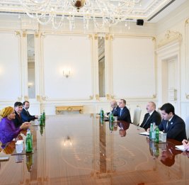 Президент Ильхам Алиев принял заместителя Генерального секретаря ООН