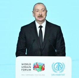 На страницах Президента Ильхама Алиева в соцсетях опубликована публикация, связанная с WUF13