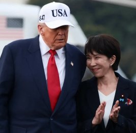 
Трамп вступился за премьер-министра Японии на встрече с Си Цзиньпином