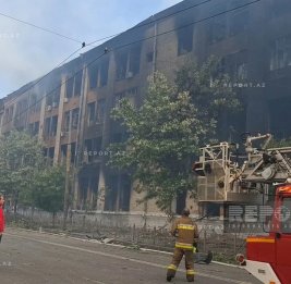 
Часть ракет, выпущенных по Киеву, упала вблизи посольства Азербайджана в Украине