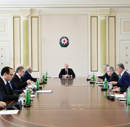 
Под председательством Президента Ильхама Алиева состоялось совещание, посвященное вопросам сельского хозяйства