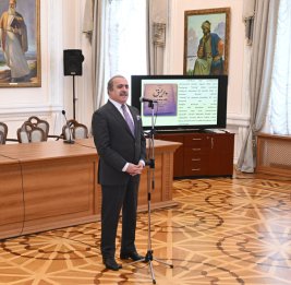 В Национальном музее литературы прошел вечер памяти профессора Джавада Хейата