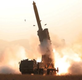 
Северная Корея запустила неопознанный снаряд