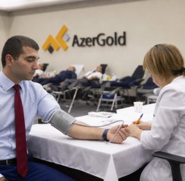 В ЗАО AzerGold организована традиционная акция по сдаче крови